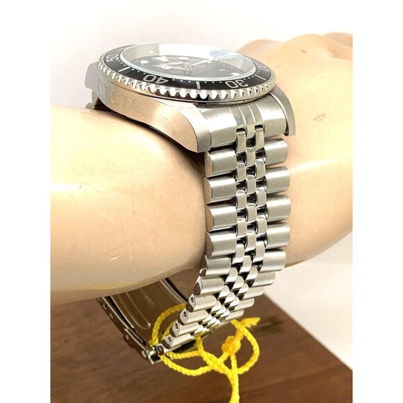 Invicta Men's Watch 30091 Pro Diver Automatic Silver Stainless Steel Black Dial - Picture 12 of 14